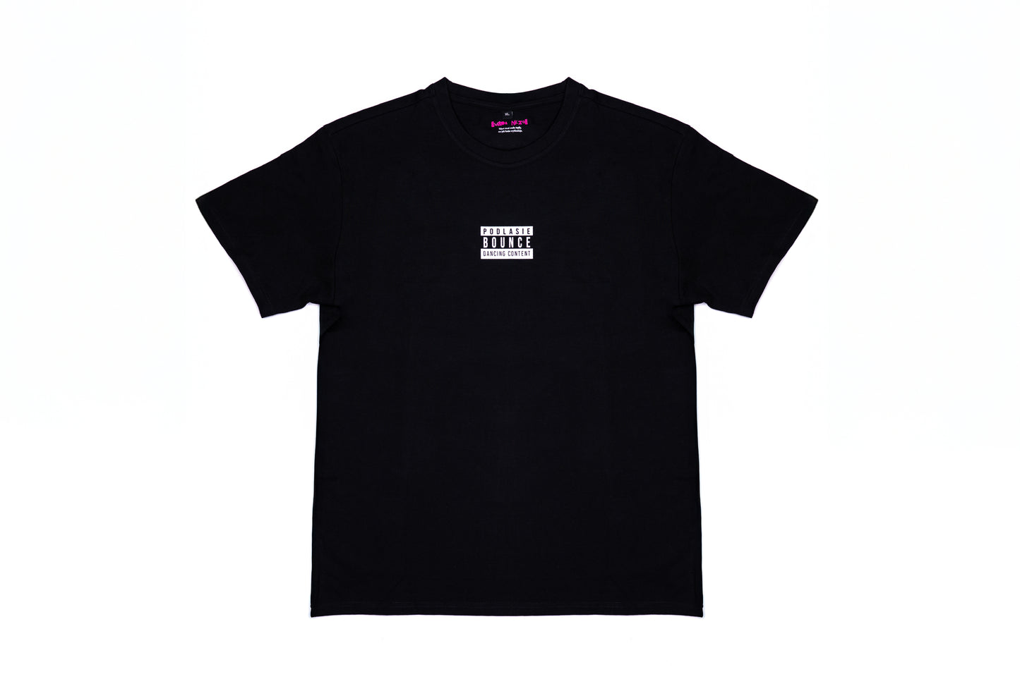 T-SHIRT PODLASIE BOUNCE CZARNY